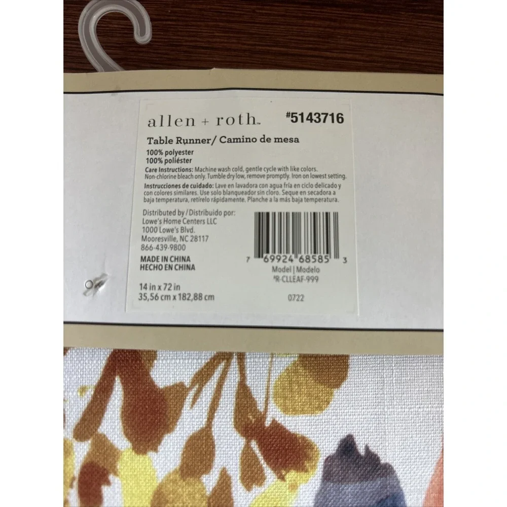 Allen‎ + Roth Fall Floral With Blue  14